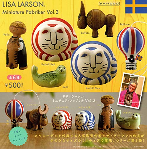 Kaiyodo Capsule Q Museum LISA LARSON Fabriker Vol.3 Gashapon NEW from Japan_1