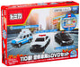 Takara Tomy Tomica Gift dial 110 Police vehicle & DVD set Toyota Subaru NEW_3
