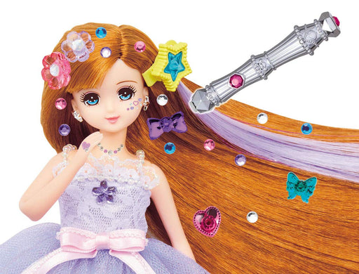 TAKARA TOMY LICCA Doll Jewel Up Karen Standard Edition Hair Arrangement Doll NEW_1