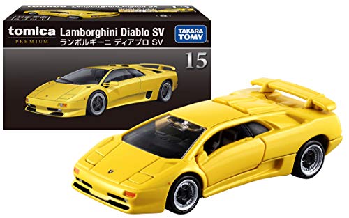Takara Tomy Tomica Premium No.15 Lamborghini Diablo SV 1:62 scale NEW from Japan_1