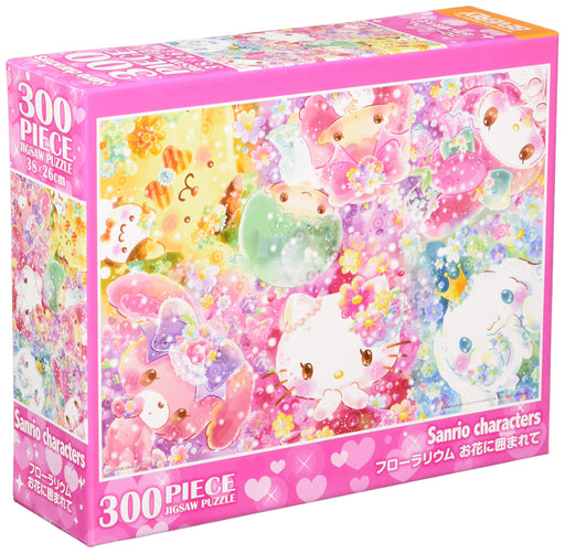Beverly 300 Piece Jigsaw Puzzle Florarium Surrounded by Flowers 26x38cm ‎33-173_1