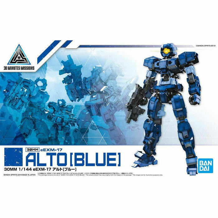 BANDAI 30MM 1/144 eEXM-17 ALTO [BLUE] Plastic Model Kit NEW from Japan_1