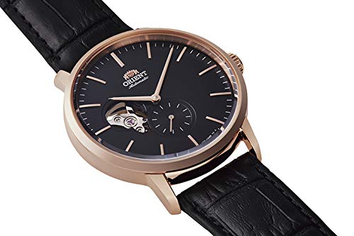 ORIENT Contemporary RN-AR0103B Automatic Men's Watch Black Leather Band NEW_2