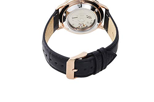 ORIENT Contemporary RN-AR0103B Automatic Men's Watch Black Leather Band NEW_4