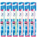 Sunstar Ora2 me toothbrush Set of 6 pieces Miracle Catch Soft type Made in Japan_1