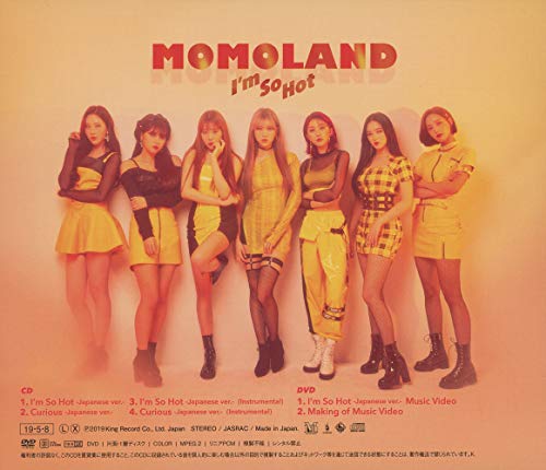 MOMOLAND I'm So Hot First Limited Edition Type A CD DVD KICM-91940 K-Pop NEW_2