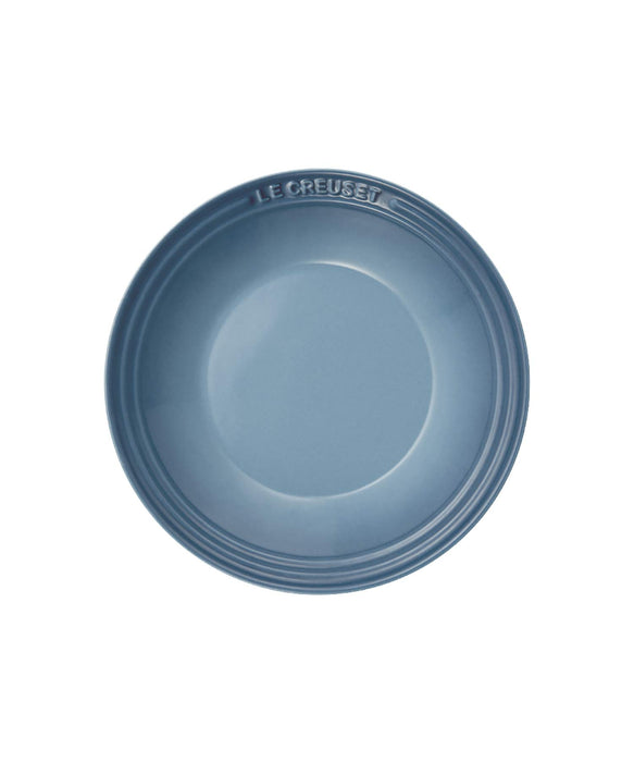 Le Creuset Deep Plate Neo Shallow Dish 22cm 800ml Marine Blue Microwave Safe NEW_2