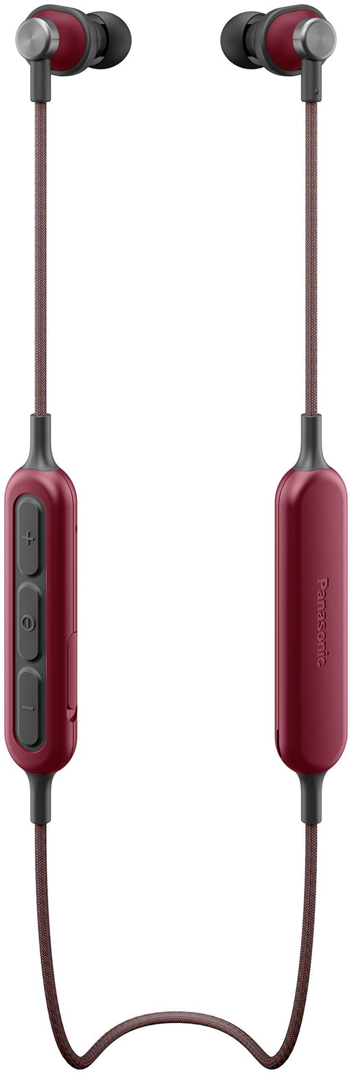 Panasonic Canal Type Bluetooth Wireless Earphone RP-HTX20B-R Burgundy Red NEW_1