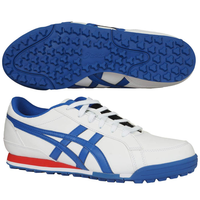 ASICS Golf Shoes GEL PRESHOT CLASSIC 3 Wide 1113A009 White Blue US8.5(26.5cm)_6