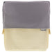 Sun-Star Stationery Square Pouch Delde L Size Gray x White Nylon S2281562 NEW_3