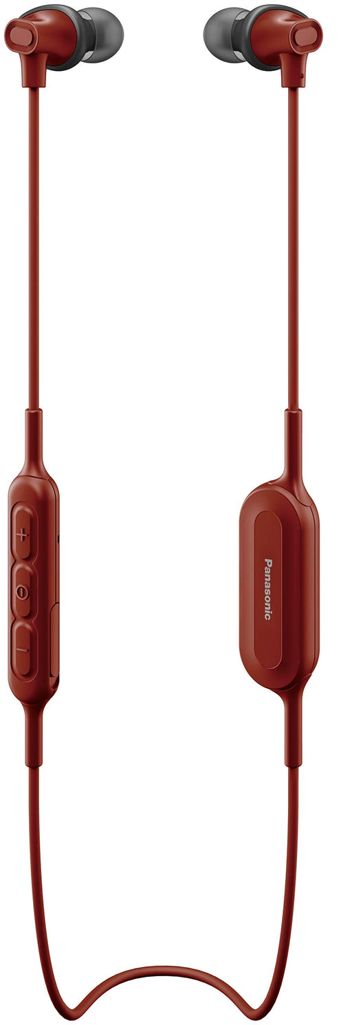 Panasonic Canal Type Bluetooth Wireless Earphone RP-NJ310B-R Red 9mm Driver NEW_1