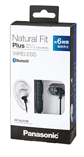 Panasonic Canal Type Bluetooth Wireless Earphone RP-NJ310B-K Black 2019 NEW_4
