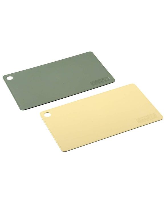 UNIFLAME UF cutting board set of 2 ‎UNI-661864 Beige Green 28.5Lx16.5WxH0.2cm_1