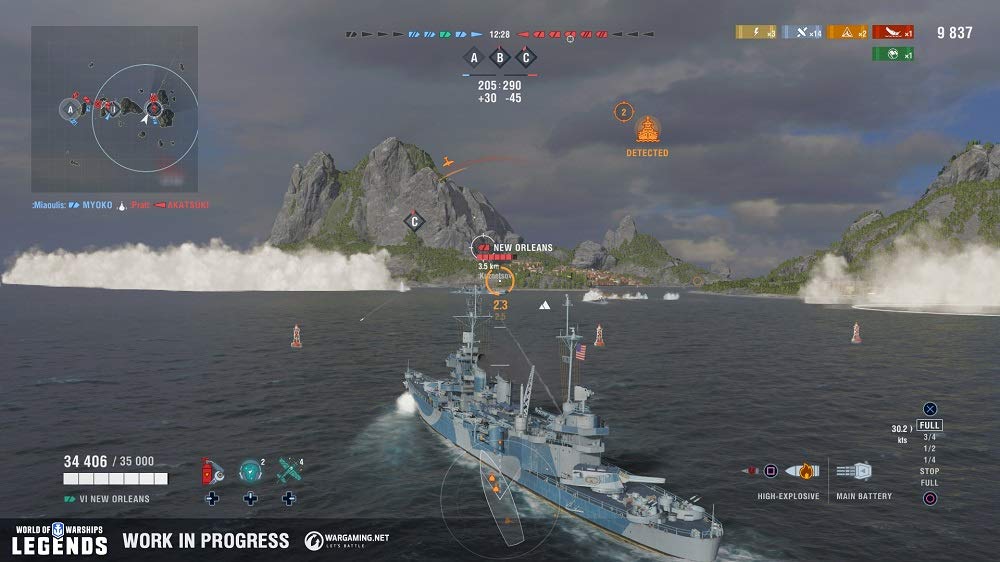 PlayStation 4 Game Software World Of Warships: Legends Wargaming net PLJM-16411_8