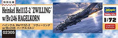 Hasegawa Heinkel He111Z-2 'Zwilling' w/Bv246 Hagelkorn Plastic Model Kit NEW_2