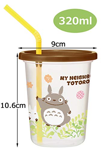 Straw Tumbler Three set My Neighbor Totoro Plants Studio Ghibli NEW from Japan_3