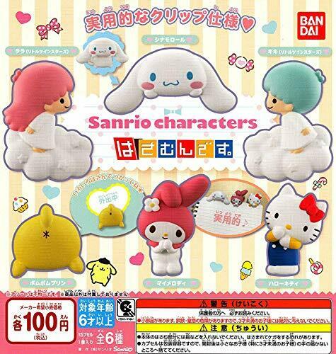 Bandai sandwich. Sanrio Characters Gashapon 6 set mini figure capsule toys NEW_1