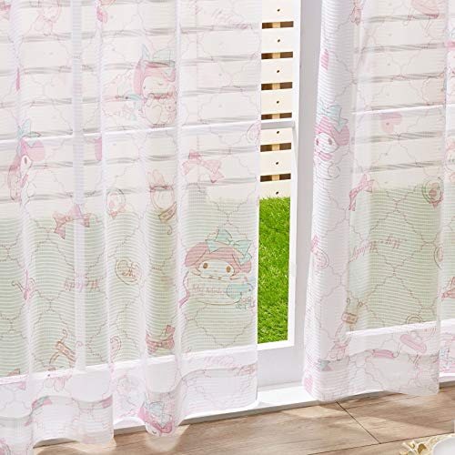SANRIO My Melody A set of 2 Lace Curtains Invisible from the outside NEW_1