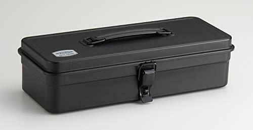 TOYO steel trunk type tool box T-320 (black) NEW from Japan_1