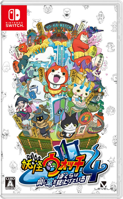 Nintnedo Switch Game Software Yo-kai watch 4 HAC-P-AS5JA Level-5 Software Only_1