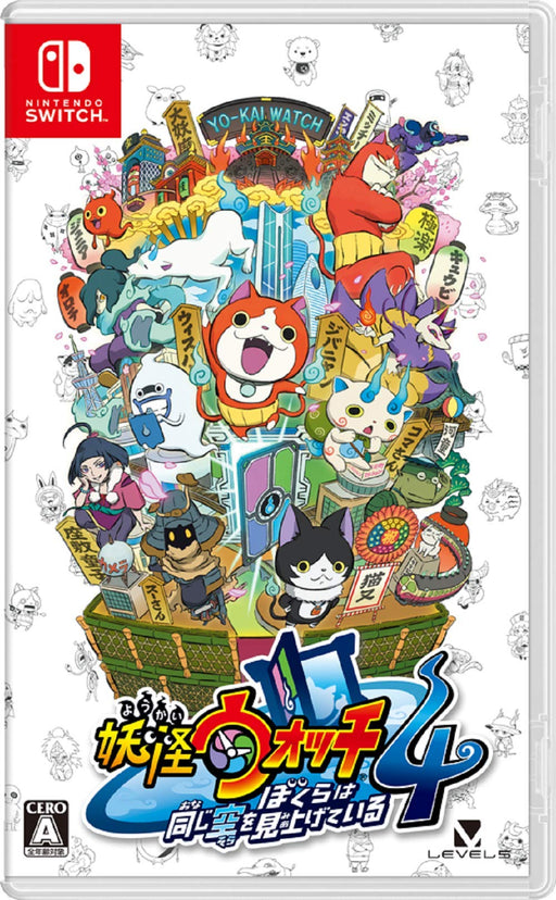Nintnedo Switch Game Software Yo-kai watch 4 HAC-P-AS5JA Level-5 Software Only_1
