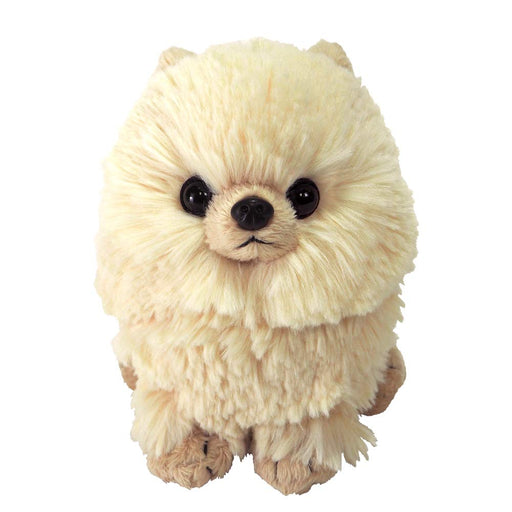 Sunlemon Plush Doll Pups! Pomeranian (BE) S size ‎P-5962 Cotton H15xW11xD16cm_1