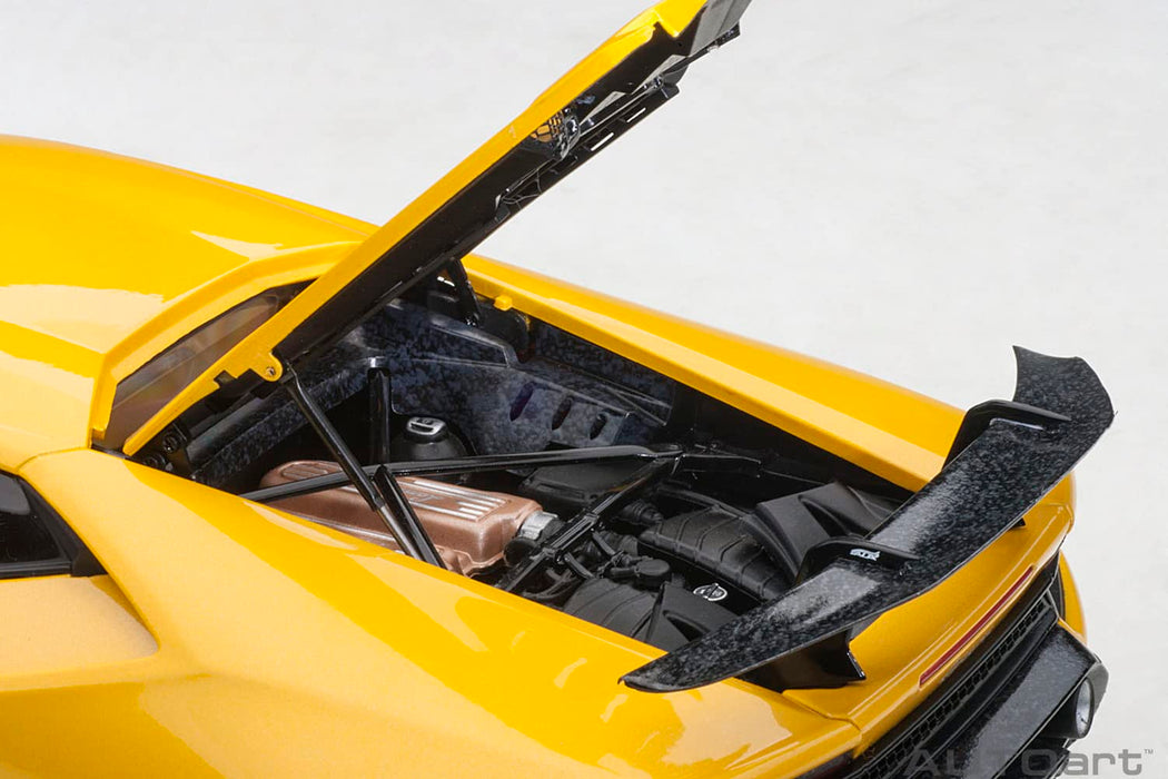 AutoArt 1/18 Lamborghini Urakan Performant Pearl Yellow 79155 Diecast Model Car_5
