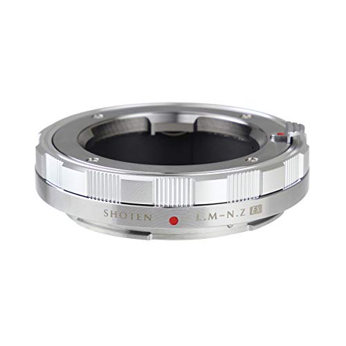 SHOTEN Mount Adapter Leica M mount lens to Nikon Z mount Conversion Silver NEW_1