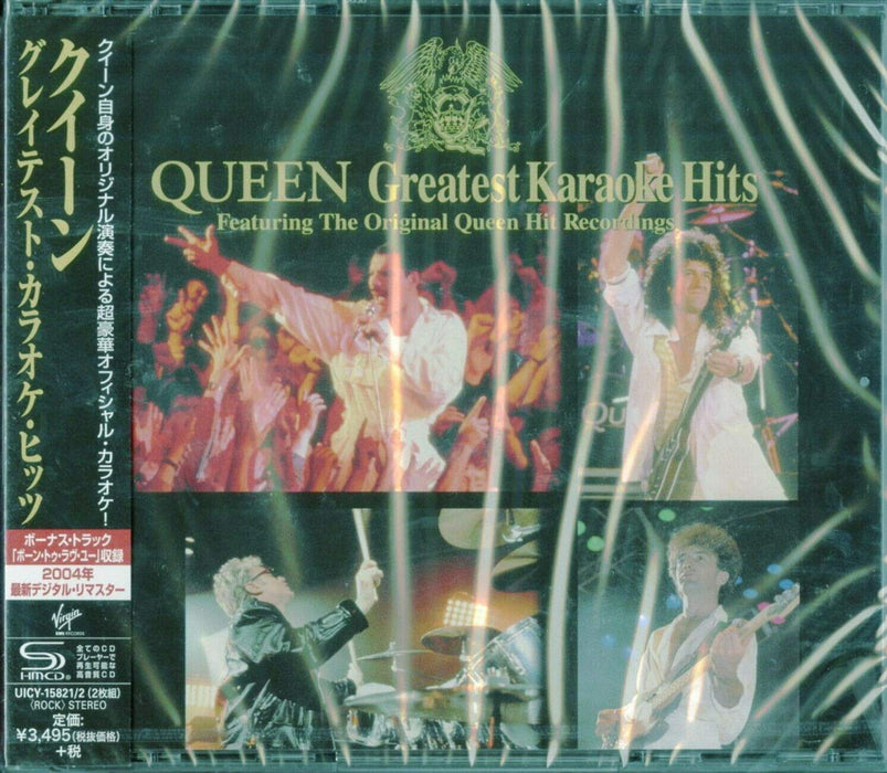 QUEEN GREATEST KARAOKE HITS  (Jewel Case) JAPAN ONLY 2 SHM CD SET UICY-15821 NEW_1