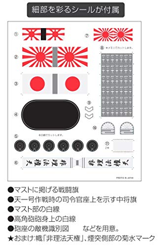 Fujimi Equipment series to collect No.4 Battleship Yamato Central Structure1/200_4