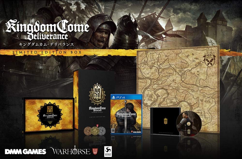 Kingdom Come Deliverance JAPAN Limited Edition PlayStation 4 DMMG-0001 NEW_1