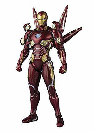S.H.Figuarts Avengers Endgame IRON MAN MARK 50 Nano Weapon Set 2 Figure BANDAI_1