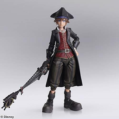 Kingdom Hearts III Bring Arts Sora Pirates of the Caribbean Ver. Figure NEW_3