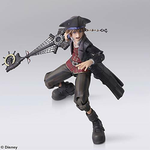 Kingdom Hearts III Bring Arts Sora Pirates of the Caribbean Ver. Figure NEW_5