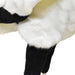 BH7639 HANSA Secretarybird 59 Real Animal Plush Toy Acrylic White Black crest_5