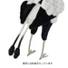 BH7639 HANSA Secretarybird 59 Real Animal Plush Toy Acrylic White Black crest_8