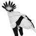 BH7639 HANSA Secretarybird 59 Real Animal Plush Toy Acrylic White Black crest_9