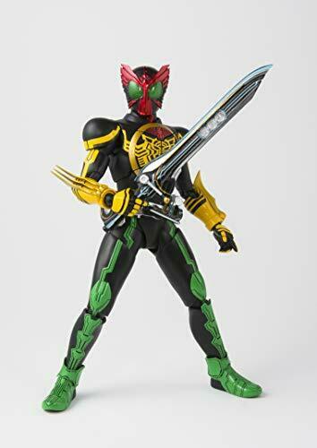 S.H.Figuarts Masked Kamen Rider OOO TATOBA COMBO Shinkoccou Seihou Figure BANDAI_5