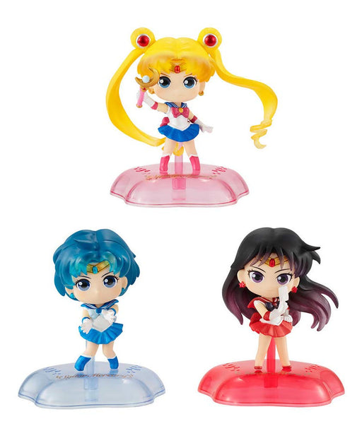 BANDAI Sailor Moon Twinkle Statue Set of 3 Full Complete Set Gashapon toys NEW_1