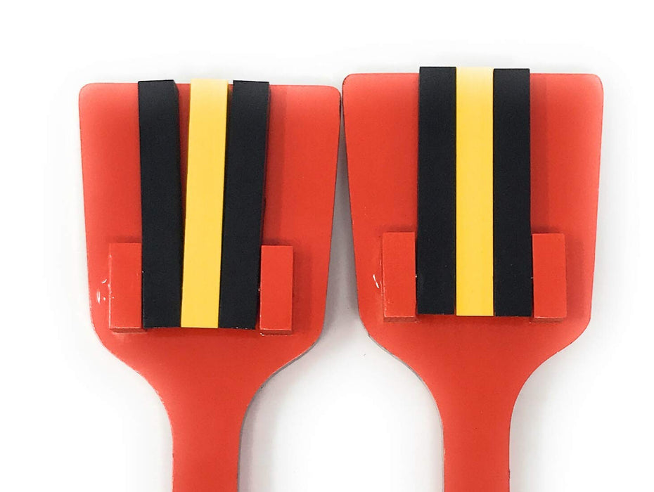 Set of 2 Naruko for Yosakoi Fastival Wooden Percussion Made in Japan Hinoki Wood_2