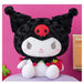 Sanrio MY MELODY KUROMI Plush Doll with Strawberry Pouch FuRyu Prize Character_1