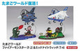 Hasegawa egg World Fire monster (F-2) & Midnight Witch (T-4) non-scale plastic_1