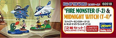 Hasegawa egg World Fire monster (F-2) & Midnight Witch (T-4) non-scale plastic_3