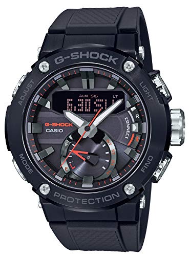 CASIO G-SHOCK G-STEEL Solar Carbon Core Guard Structure GST-B200B-1AJF Black NEW_1