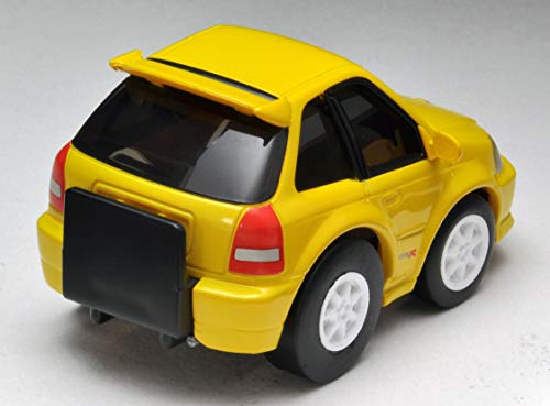 Tomytec Choro-Q zero Z-62b Honda Civic Type R EK9 Yellow Miniature Car 302414_2