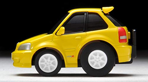 Tomytec Choro-Q zero Z-62b Honda Civic Type R EK9 Yellow Miniature Car 302414_5