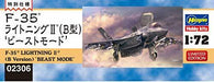 Hasegawa 1/72 F-35 Lightning II (Type B) Beast Mode Kit 02306_2