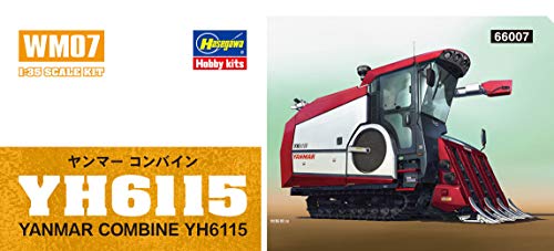 Hasegawa 1/35 Kenki Series Yanmar Combine YH6115 Plastic Model Kit WM07 NEW_8