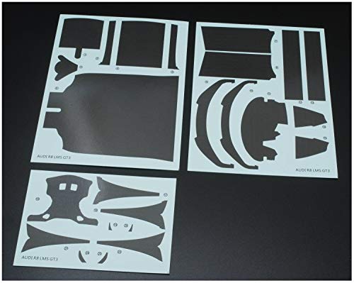 Platz NE24004 NuNu Racing Series Audi R8 LMS GT3 Detail-up Parts Kit 1/24 Scale_4