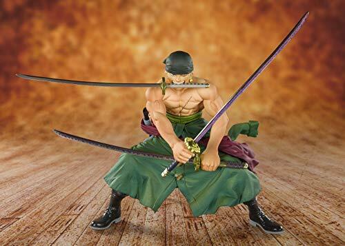 Figuarts ZERO One Piece Pirate Hunter RORONOA ZORO PVC Figure BANDAI NEW_1